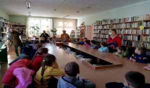 Excursie la biblioteca ”Maramureș” (grupa pregătitoare) (12.03.2019)