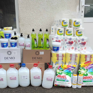 Dotarea instituțiilor de învățământ din subordinea DETS Centru cu produse sanitaro-igienice